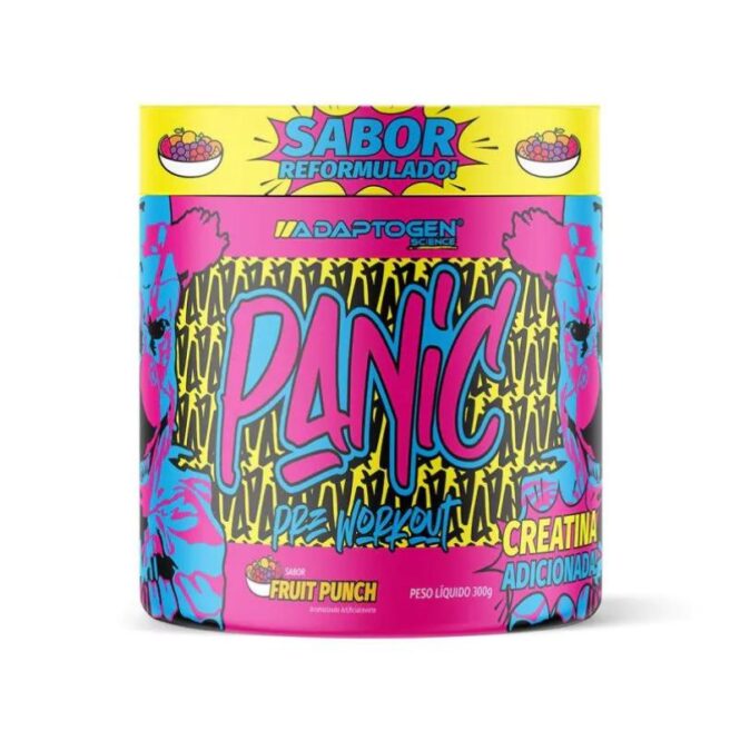 Panic Pré Workout Fruit Punch 300g