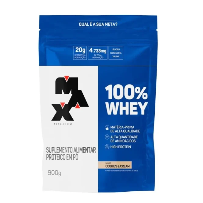 Whey Refil - Max Titanium  900G