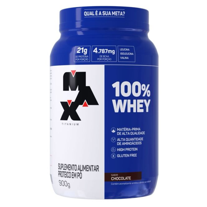 WHEY  MAX TITANIUM POTE 900G -